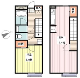 グリーンパレスケヤキの物件間取画像